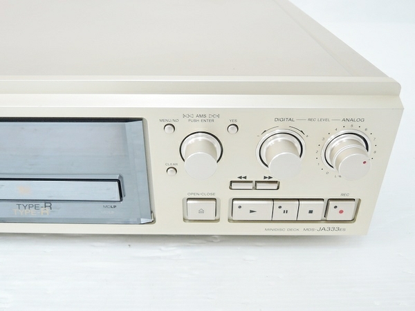 中古 ソニー SONY 高級 MDデッキ MDS-JA333ES 新プレステージモデル