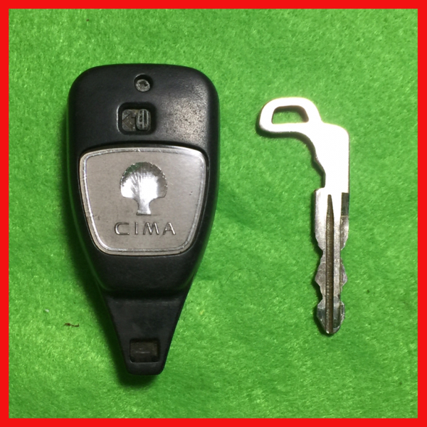 スマートキー キーレスエントリー 3個ボタン 日産 シーマ GF50 純正 H13年 中古