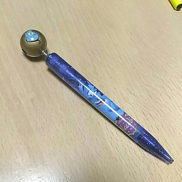 【廃盤品】 のぞき穴 ボールペン ディズニー アラジン ジーニー PEEPHOLE ペン 覗き穴
