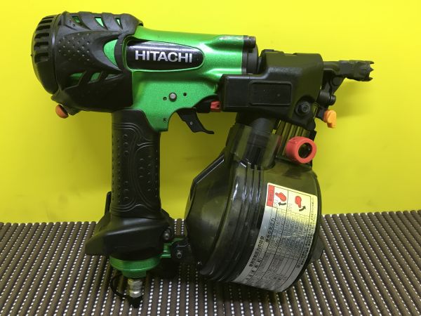 HITACHI 高圧ロール 釘打機 中古未チェック 日立 美品!! 日立工機 [