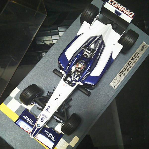ホットウィール 1 18 ウィリアムズ Bmw Fw23 01 イタリアgp モンツァ 初優勝 ジャン パブロ モントーヤ リミテッド87 9999 乗用車 売買されたオークション情報 Yahooの商品情報をアーカイブ公開 オークファン Aucfan Com