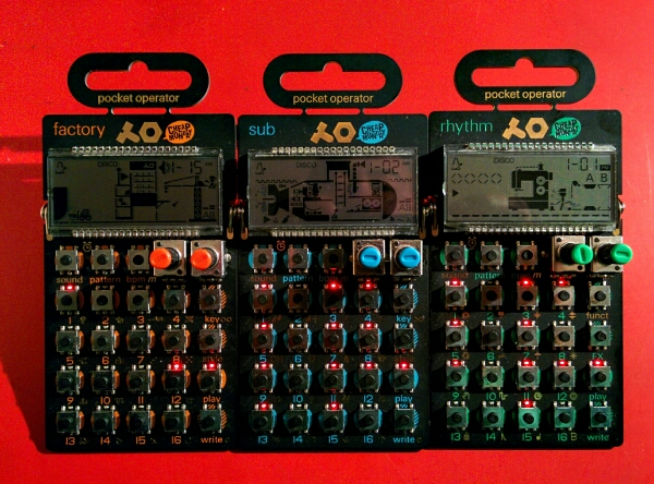 【Teenage Engineering】PO-12 rhythm★PO-14 sub★PO-16 factory★元箱＆取扱説明書付き【送料安いはこブーン】