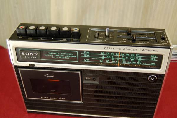 SONY ラジカセ CF-1450 ベルト交換済み 中古(ラジカセ)｜売買された
