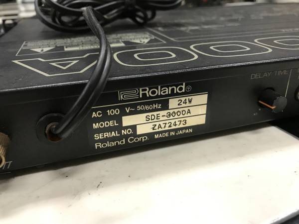 Roland ローランド SDE-3000A デジタルディレイ 中古動作品 楽器、器材