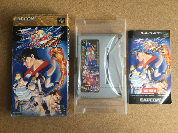 希少ファイナルファイトタフ 箱付き SFC ファイナルファイト タフ 