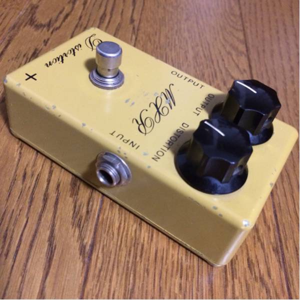 MXR Distortion+ Script ヴィンテージ ディストーション スクリプトロゴ