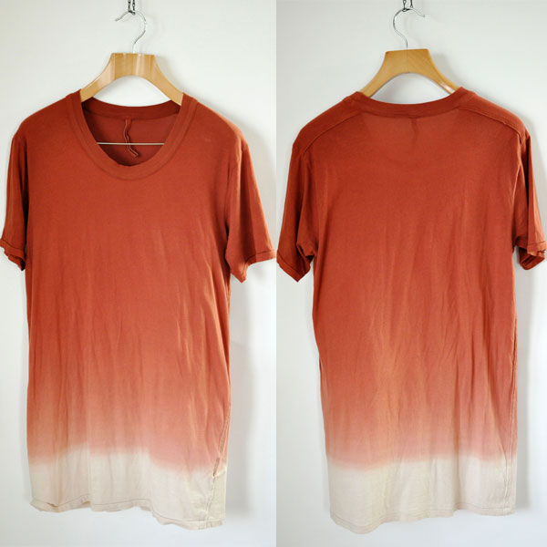 【送料無料】国内正規品 SILENT DAMIR DOMA サイレント ダミール ドーマ（ドマ）ロング丈が絶妙 Tシャツ（カットソー）ボルドー M USED