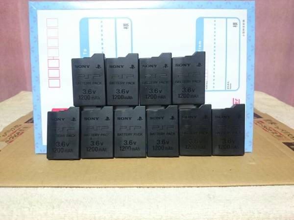 SONY PSP2000/3000用純正バッテリー MODEL PSP-S110×10個 現状売り 送料全国180円