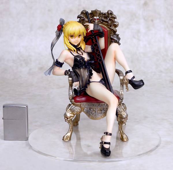 L128『下着恥部.半尻露出.萌え女』1/6 セイバー.オルタ 塗装済完成品