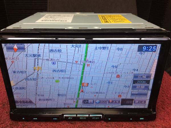 KENWOOD MDV-737DT カーナビメモリー 2011年度地図○現状品