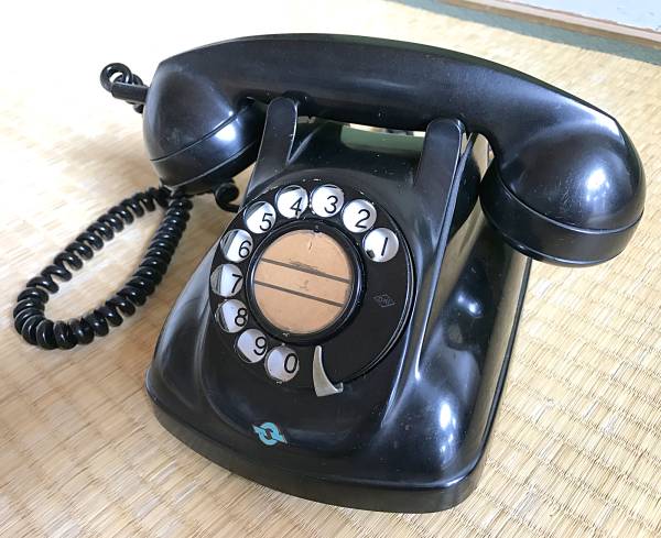 黒 電話 ダイヤル 昭和レトロ 黒電話 - Yahoo オークション 日本電気
