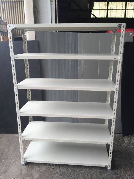 7-2 ボルトレス スチールキャビネット 重量ラック 工具棚■W120cm×H181㎝×Ｄ45㎝