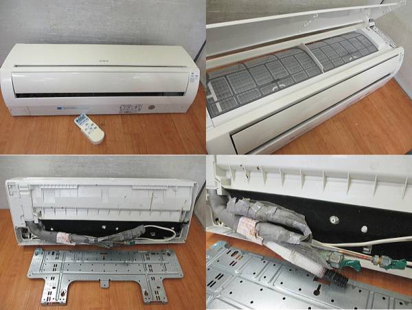 日立 2011年製 ルームエアコン 14畳 白くまくん RAS-AJ40A2 200V(12畳 