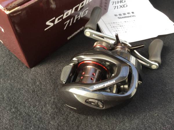 16スコーピオン ☆シマノ 16スコーピオン 71HG 左ハンドル 【美品