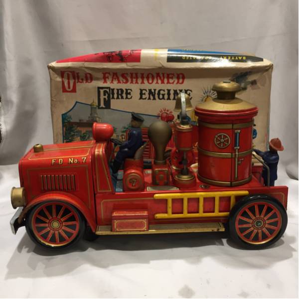 ブリキ 消防車 モダントイズ 増田屋 old fashioned fire engine 全長約