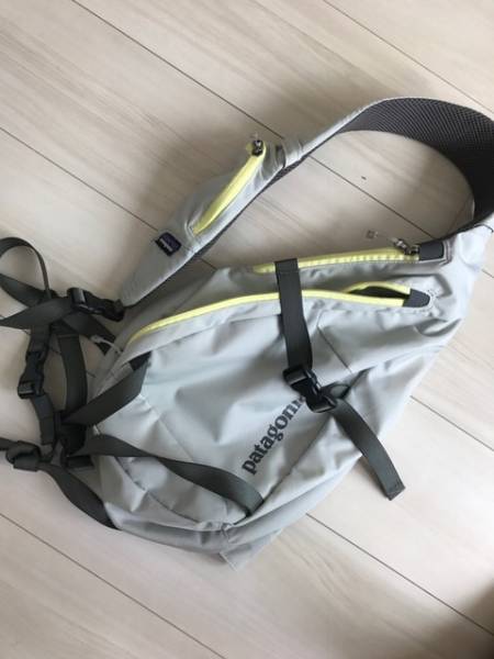 patagonia パタゴニア ワンショルダー アトム グレー×イエロー 