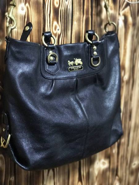 美品 COACHトートバッグ 97-超極美コーチ⁄シグネチャー柄⁄トートバッグ 
