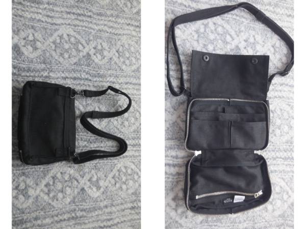 美品 PORTER ポーター スモーキー ショルダーバッグ 黒 ☆PORTER 