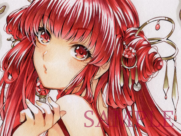 手描きイラスト 創作誕生石擬人化 7月 ハガキサイズ 手描きイラスト 売買されたオークション情報 Yahooの商品情報をアーカイブ公開 オークファン Aucfan Com