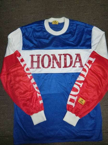 レア!70年代ホンダ・モトクロスジャージ(メッシュ)USA製・ビンテージ
