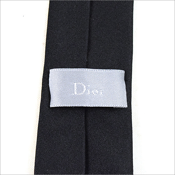 Dior HOMME ディオールオム シルクナロータイ ブラック ファッション