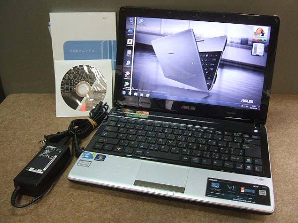 【ACアダプタ/取説付】ASUS U31F Core i5-480M Windows7 リカバリ内蔵 難有