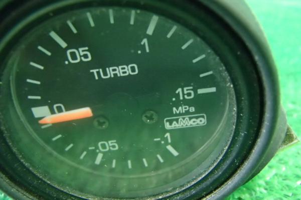 ブーストメーター ターボ LAMCO 追加メーター 計器 レガシィ BH5 ラムコ 約52mm 照明付 ブラック R451Y