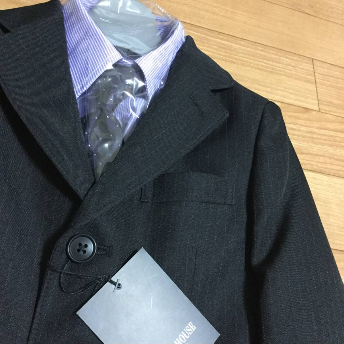 新品 110 スーツ オリバーハウス OLIVER HOUSE フォーマル 長袖 短パン