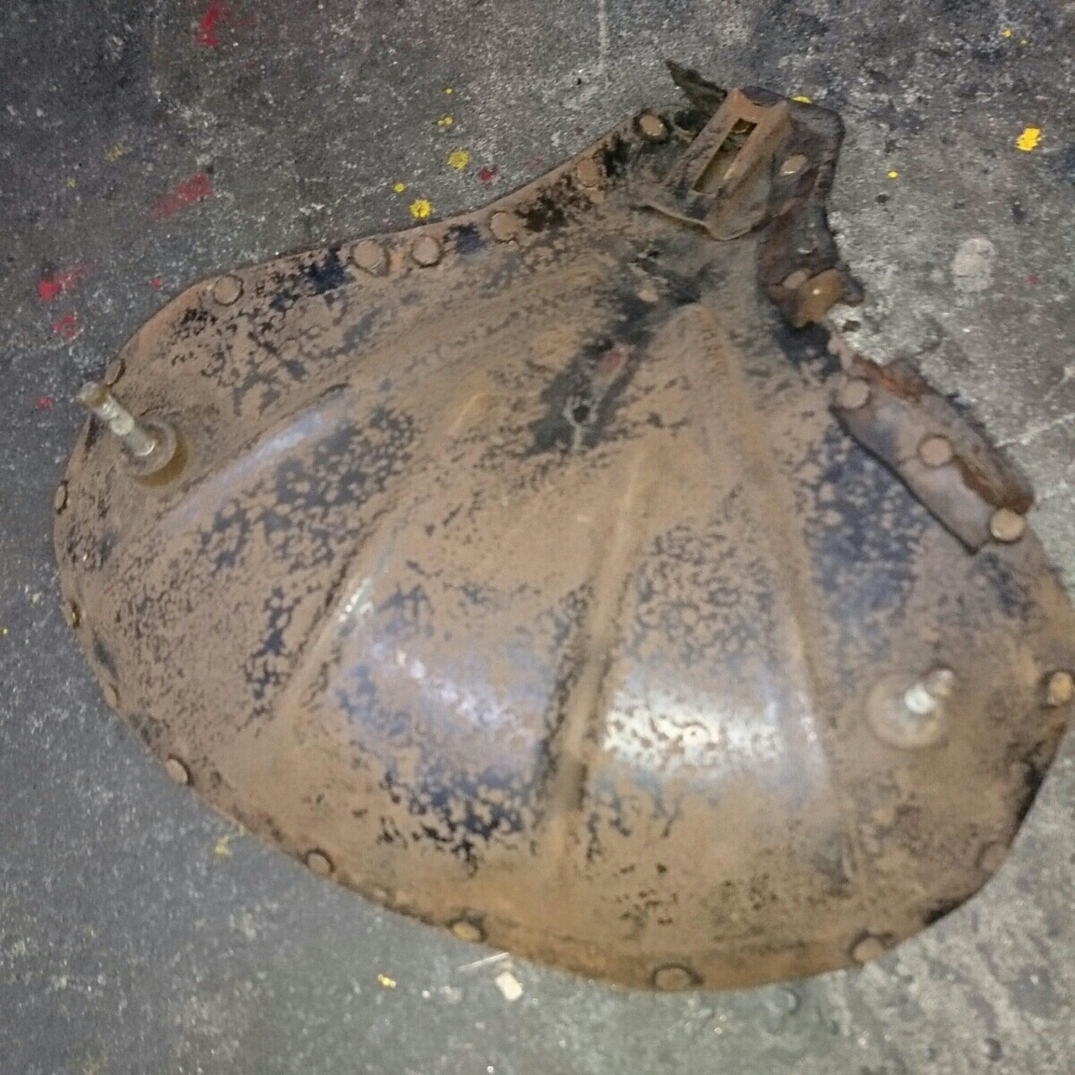 古いハーレー 1935辺りのFL シートベース 