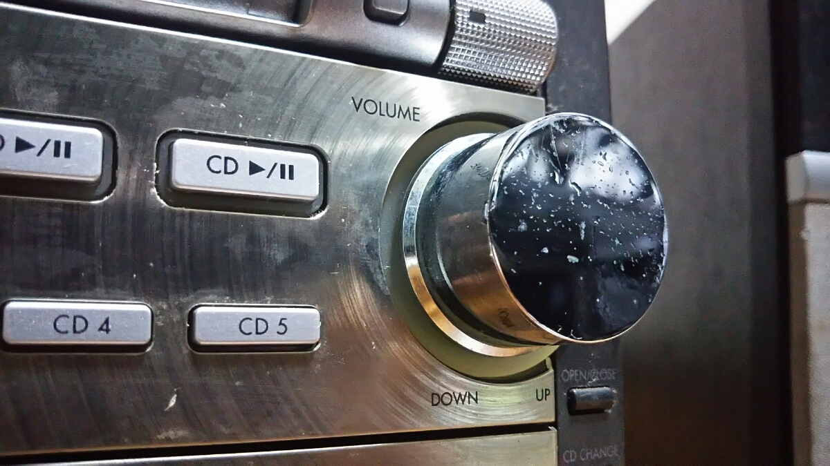 Panasonic SAーPM77MD MD・CD・カセットコンポ 5CDチェンジャー 2004年 