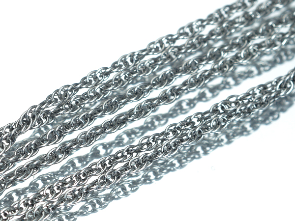 【送料無料im】y1072 即決★宝石の島★Pt850 チェーンネックレス 【値引き交渉大歓迎！】