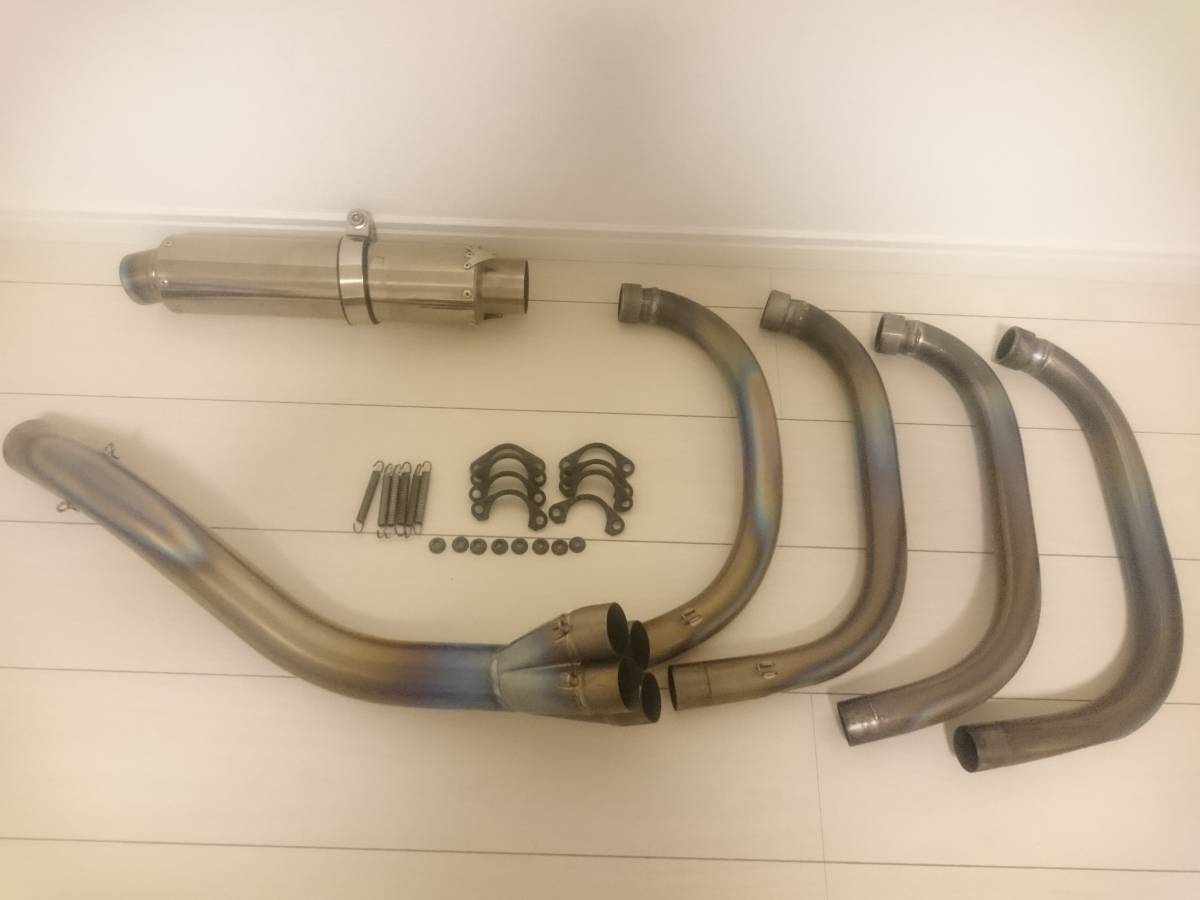 美品！ZRX1200　1100　ノジマファサームプロチタン　フルエキ　マフラー　