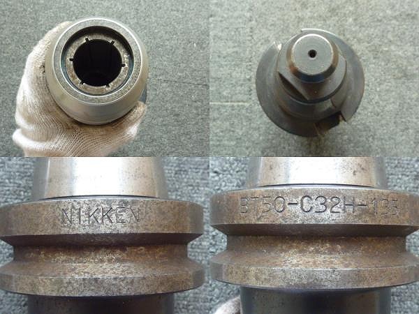 中古品 日研 BT50 -C32H-135 ミーリングチャック