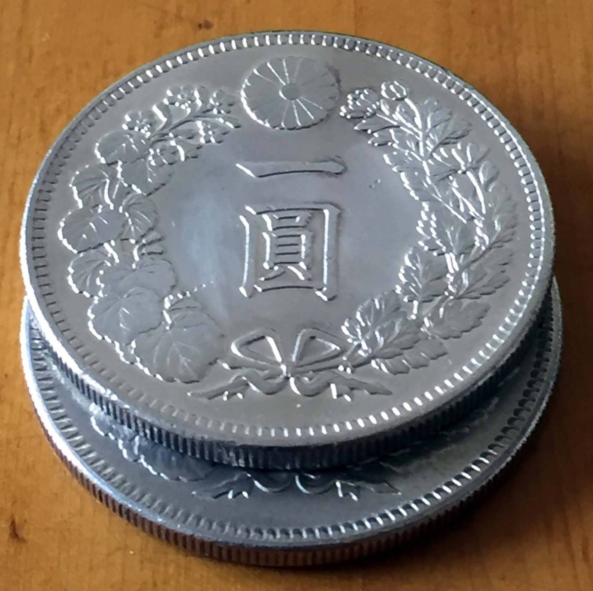 3.古銭 一圓銀貨 明治36/38年 2枚組 近代 アンティーク、コレクション