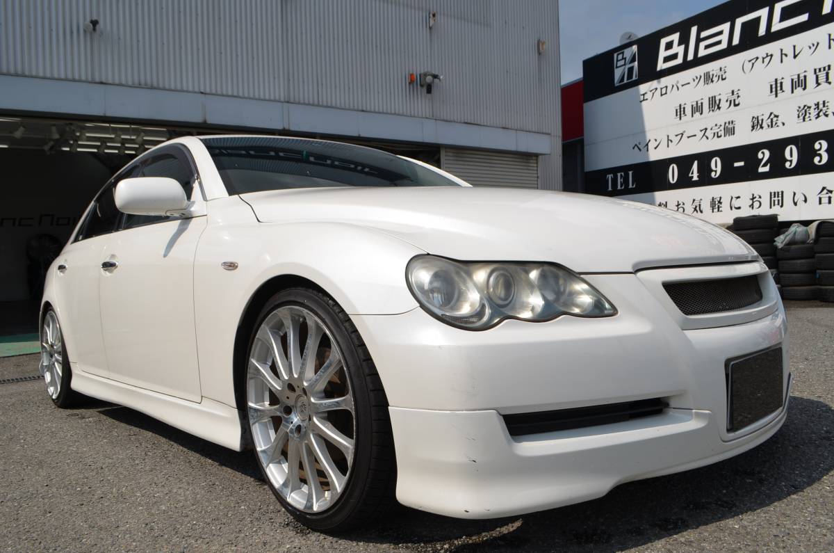 ☆120系　マークＸ　人気のパール　ナビ　バックカメラ　ＥＴＣ　エアロ　ローダウン☆