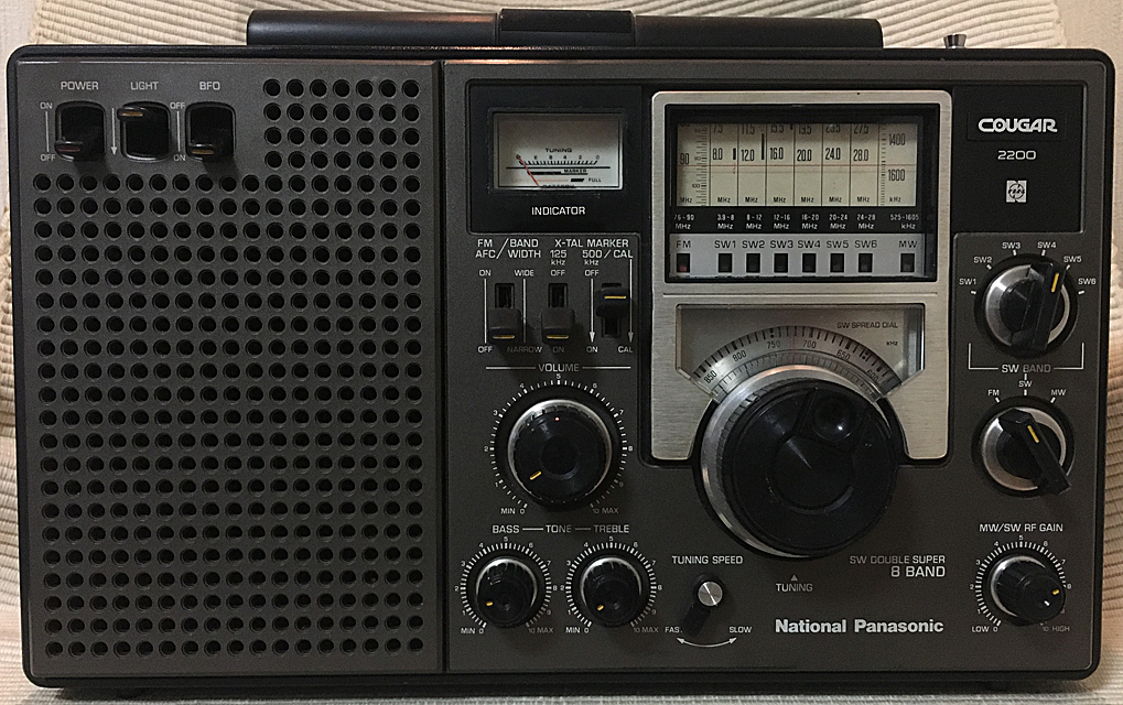 National Panasonic】RF-2200 COUGAR ナショナル・パナソニック