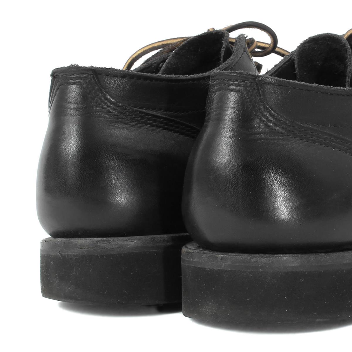 ☆美品 HATHORN MACHINE OXFORD SHOES ハソーン マシーン オックスフォード シューズ ブラック US9 E 27cm ブーツ