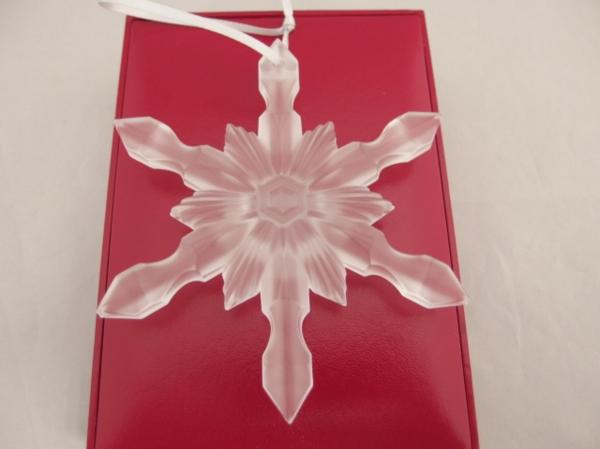 ○即決あり○バカラ【Baccarat】○ クリスマスオーナメント 2010