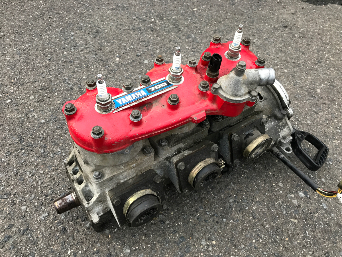 ヤマハ SX700 エンジン スノーモービル 3気筒 トリプル SX 700CC 
