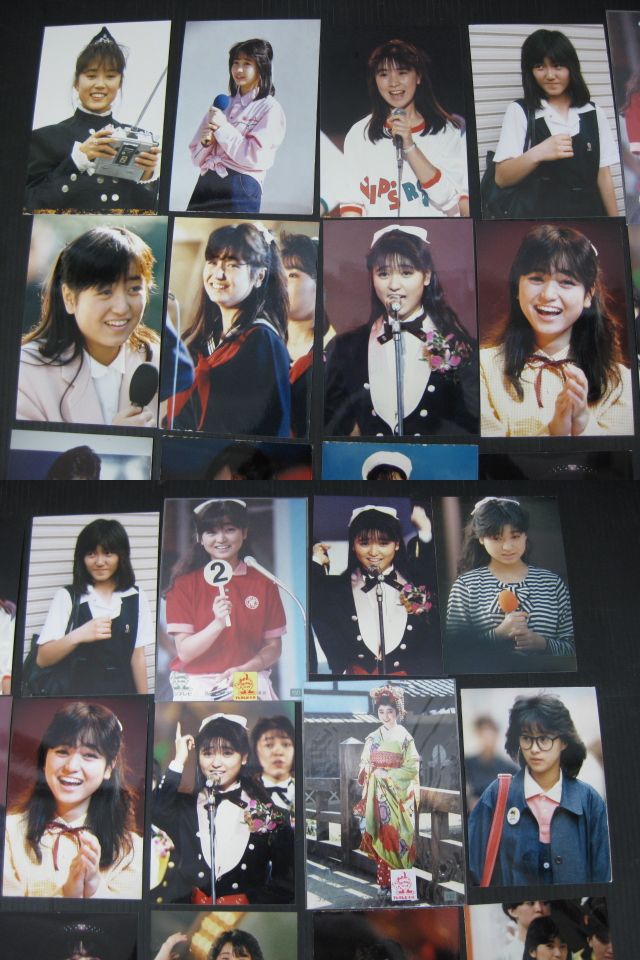 おニャン子クラブ 生写真 大量31枚セット 新田恵利 国生さゆり 河合