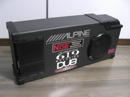 ALPINE アンプ内蔵 ウーハー ALPINE ALPINE パワー サブウーハー システム 6462HX アルパイン