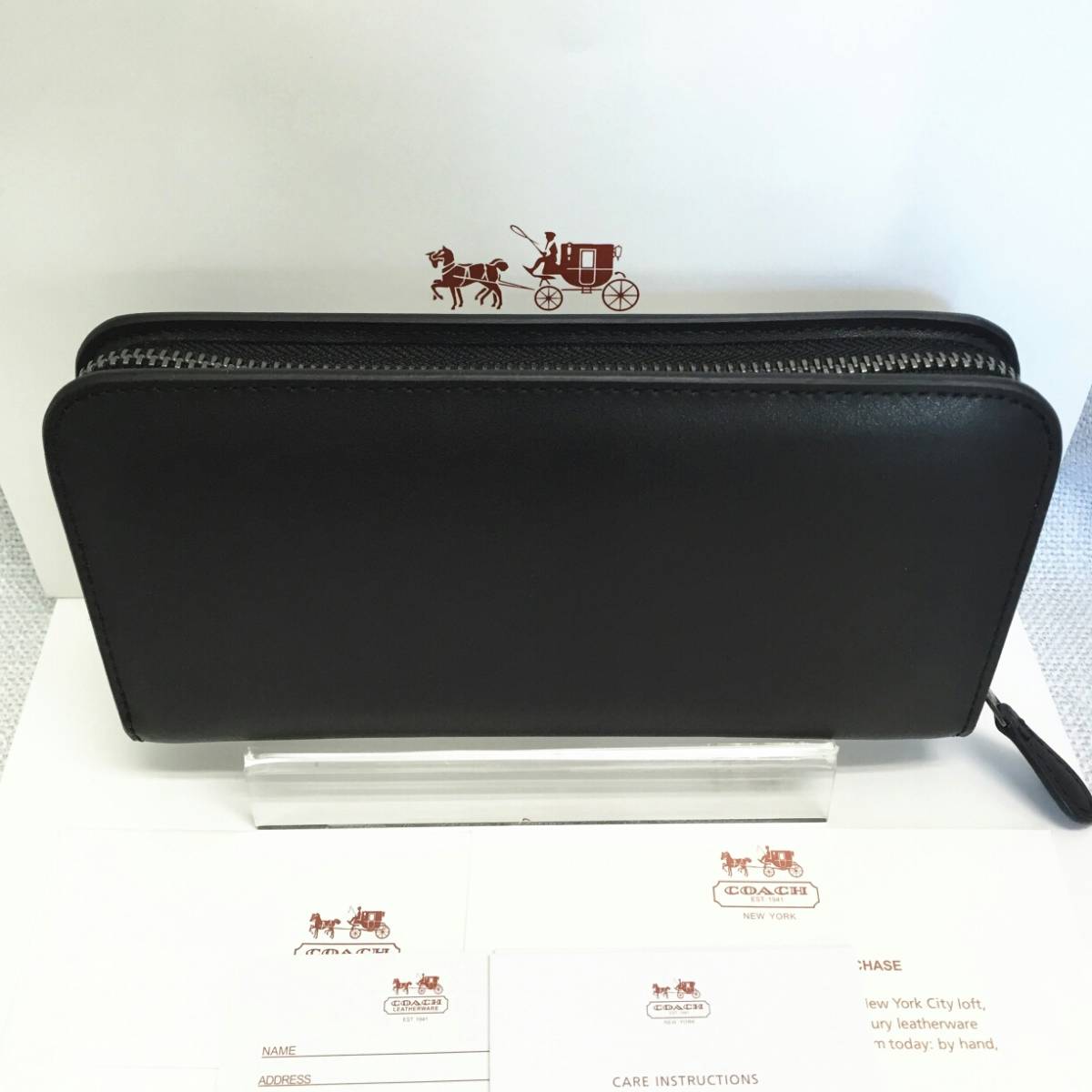 新品 COACH/コーチ長財布☆レディース財布 F54000 ミッキーコラボ限定 