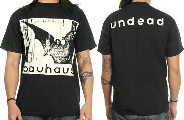正規品，人気セール BAUHAUS バウハウス Tシャツ UNDEAD-S 正規品 ゴス goth punk(イラスト、キャラクター)｜売買されたオークション情報、yahooの商品情報をアーカイブ公開 - オークファン Sサイズ