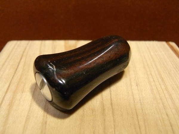 わたらせ樹脂工房　ウッドノブ　シマノ左用　滑り止め