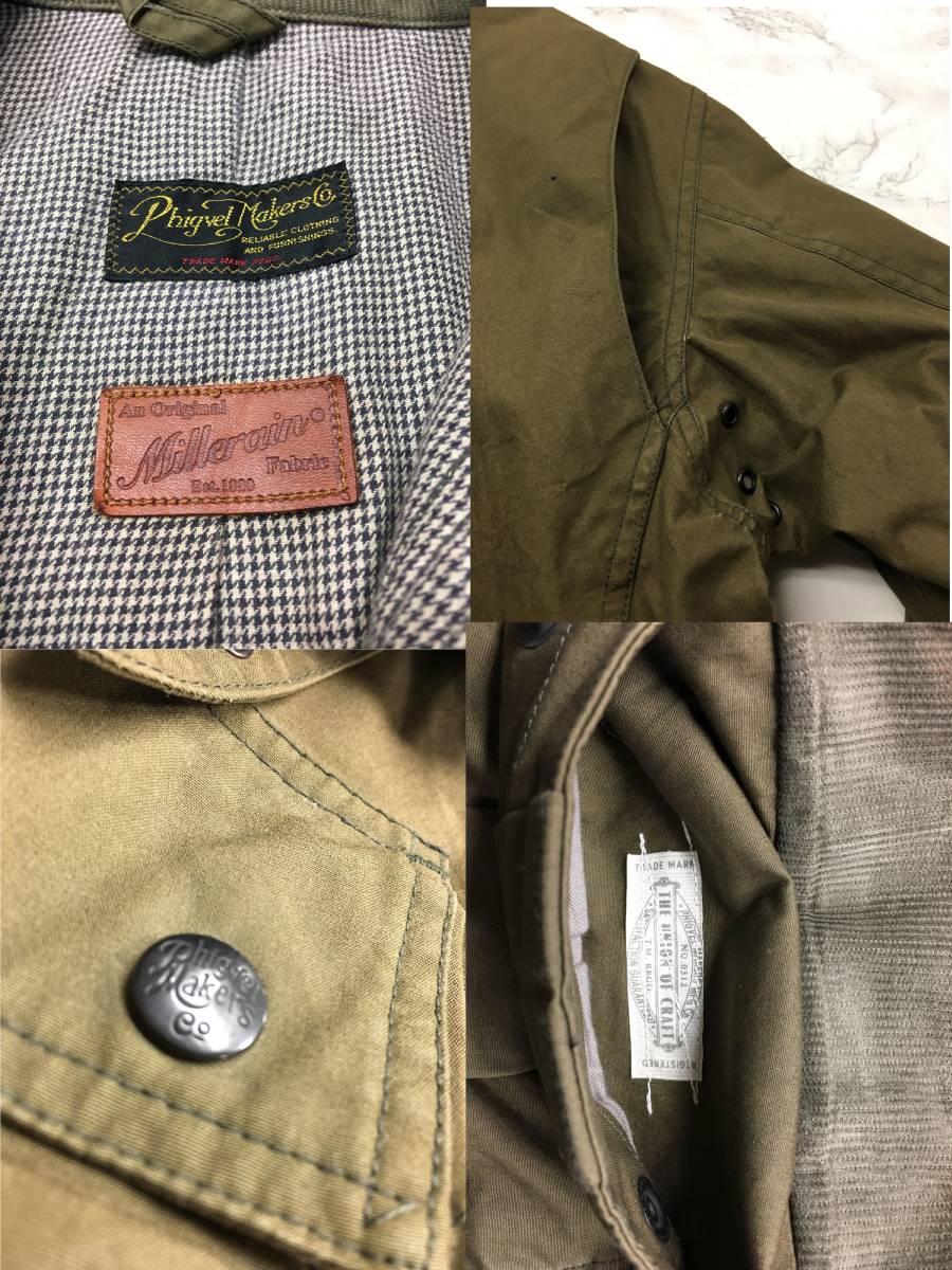 PHIGVEL MAKERSフィグベル×millerain カバーオール フィールド 