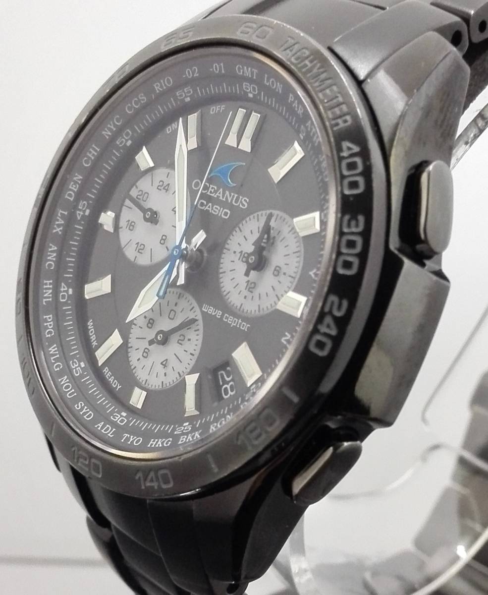 カシオ CASIO オシアナス OCEANUS OCW-600TD ソーラー電波 カシオ 