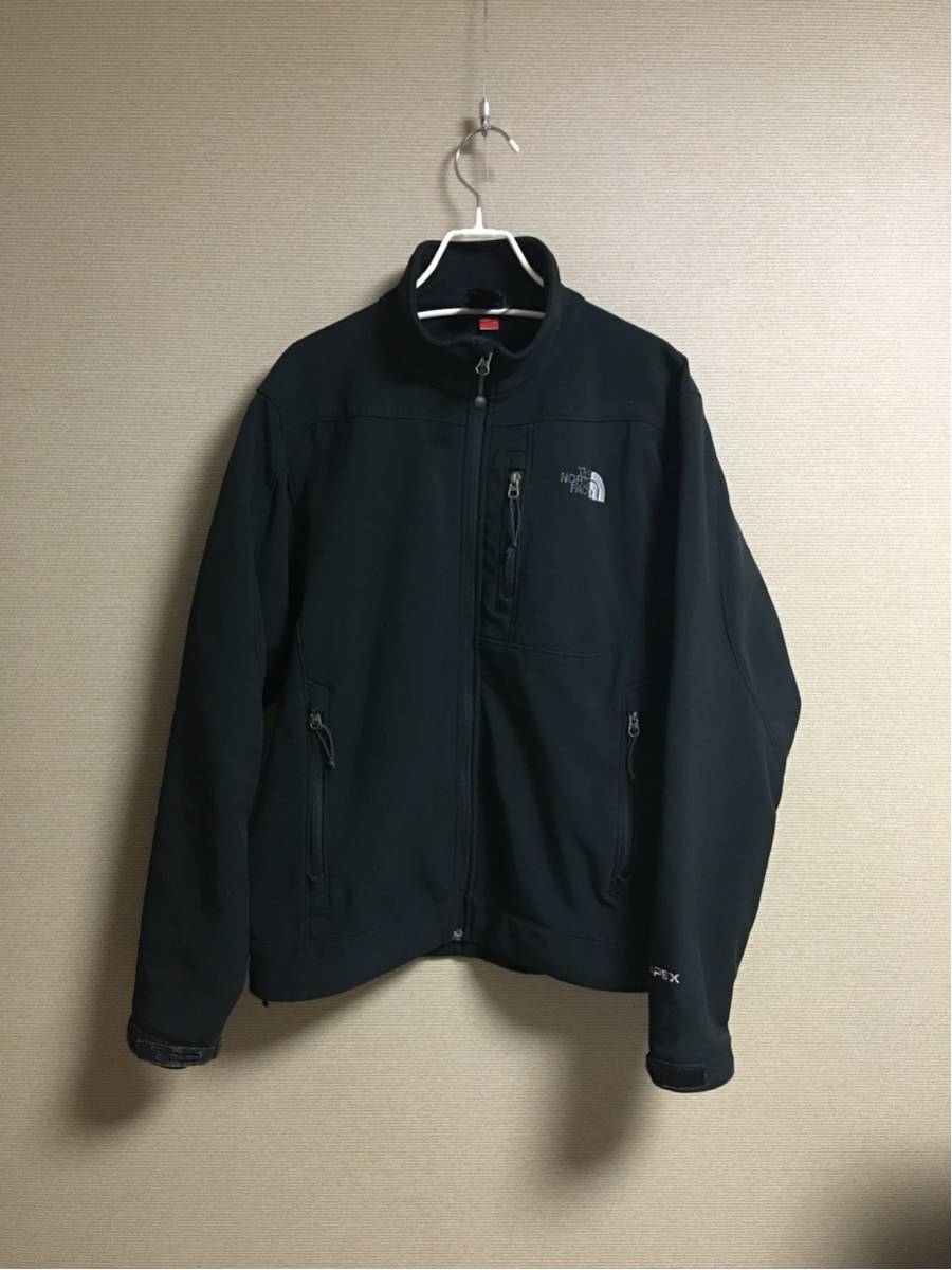 ノースフェイス ソフトシェル JKT APEX JKT 裏フリース メンズ Sサイズ