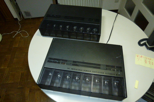 LUXMAN B-12 ラックスマン マニュアルパワーアンプ B-12 ジャンク品