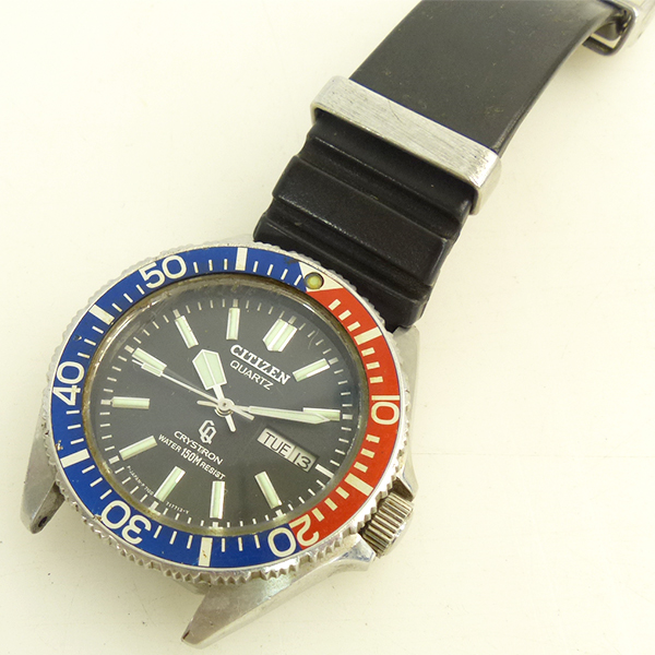シチズン/CITIZEN☆クリストロン☆メンズ☆クオーツ☆中古品(W22933 