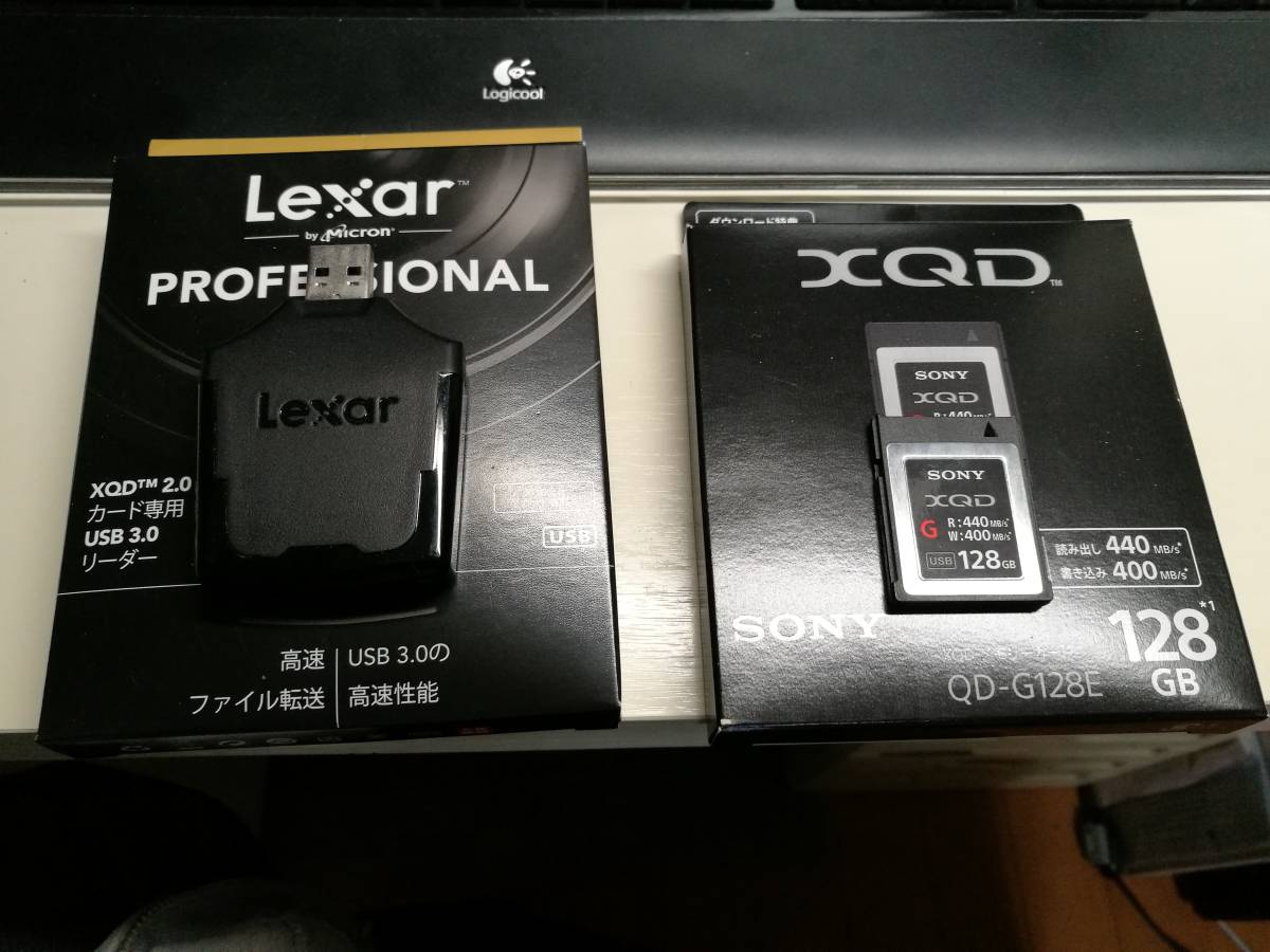 ソニー XQDカード 128GB + Lexar by Micron リーダーセット Lexar SDXC